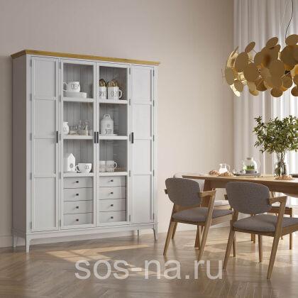 Шкаф для книг Квадро-С 422Ф/04